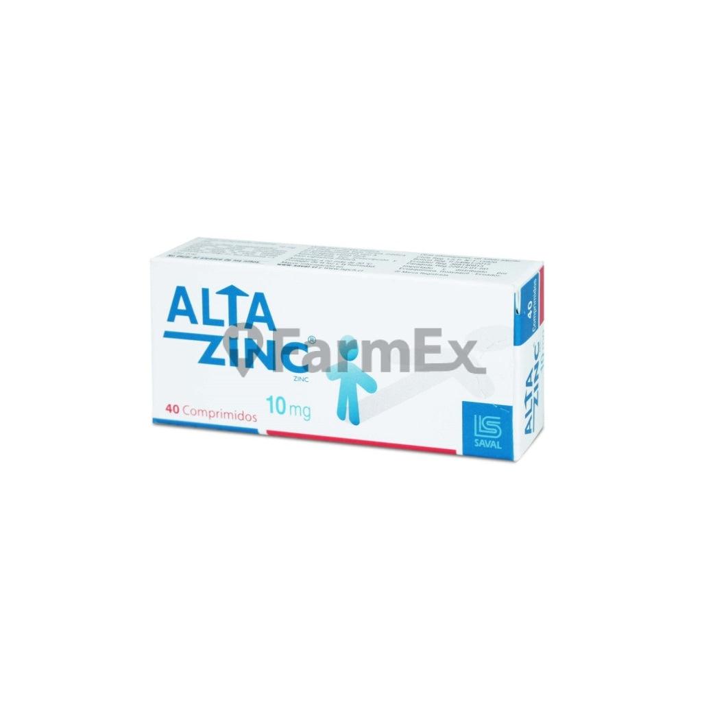 Altazinc 10mg x 40 comprimidos SAVAL
